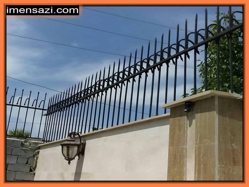 ساخت حفاظ دیوار سرنیزه ای