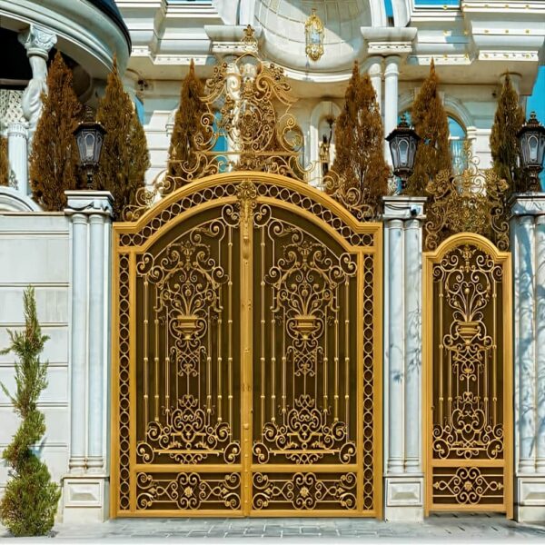 درب فلزی موناکو برای ورودی ویلا