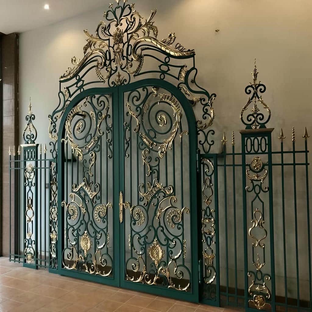 خرید درب حیاط دو لنگه در رفسنجان