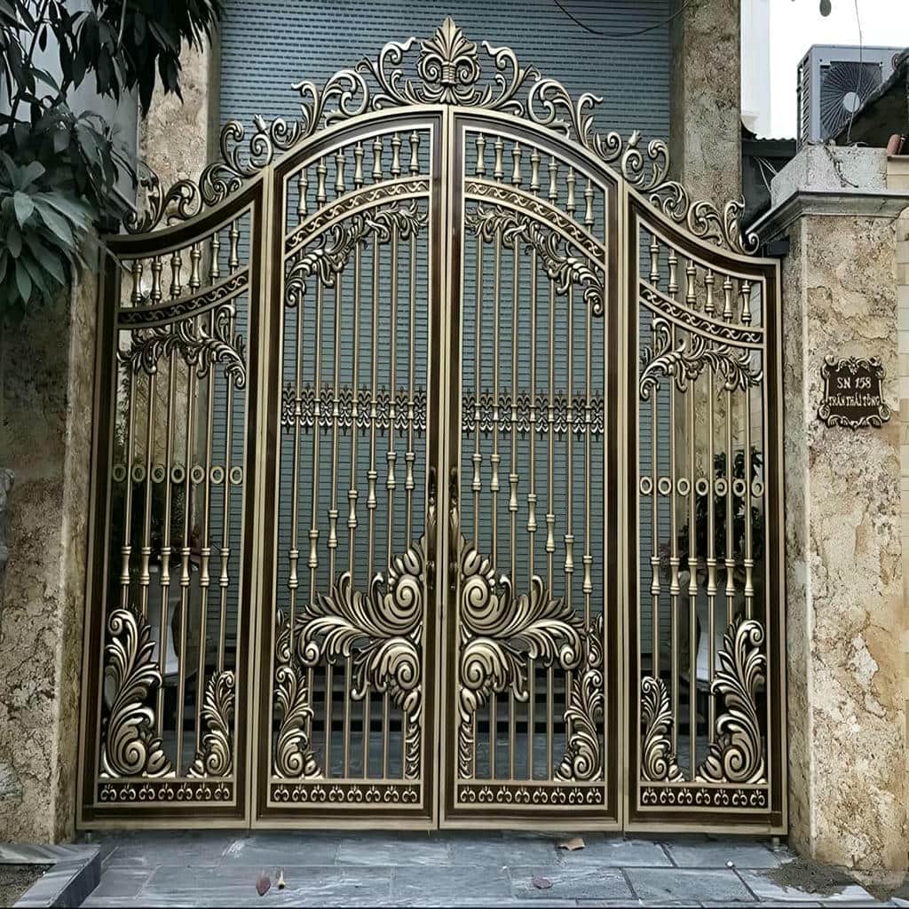 درب حیاط در پرند