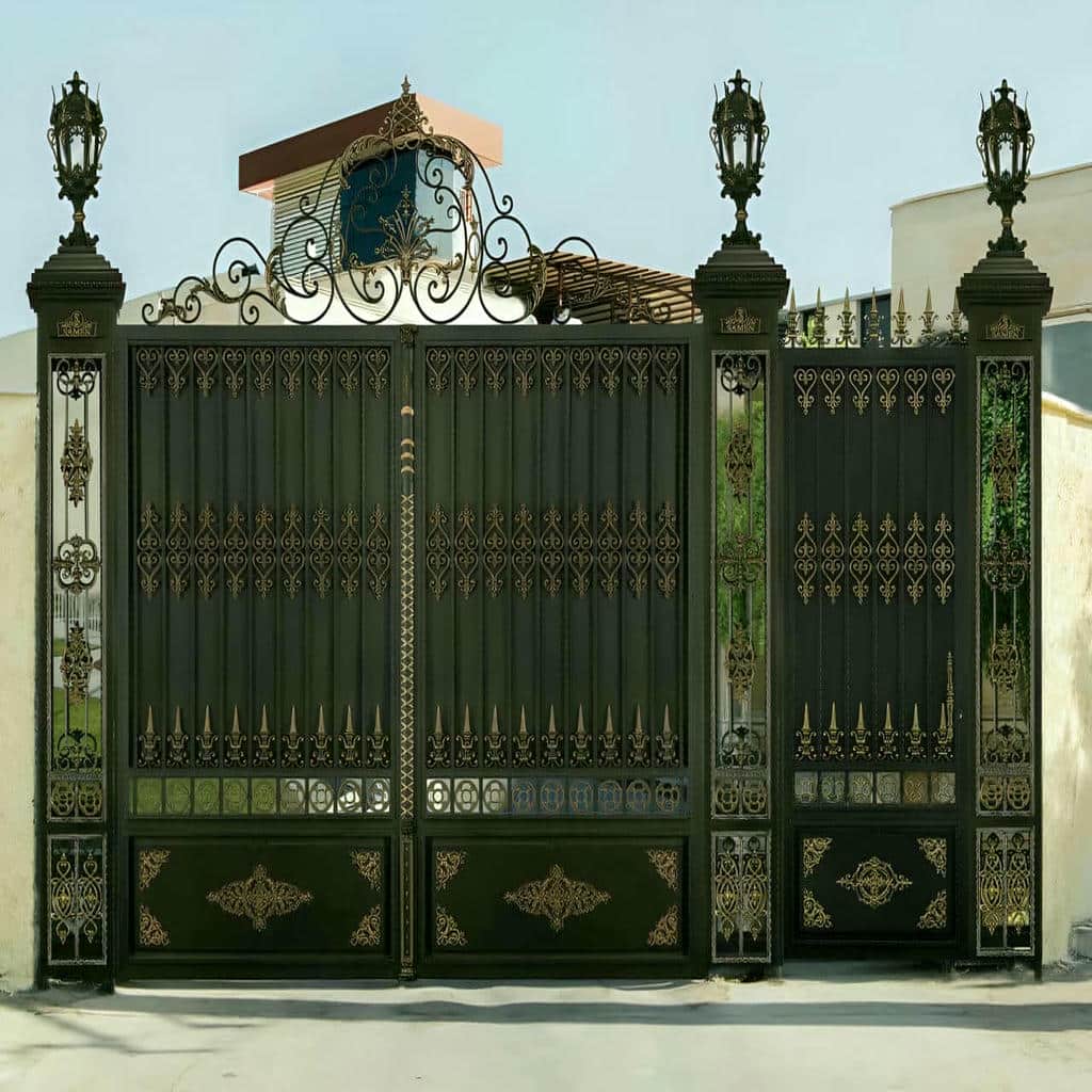 قیمت درب حیاط یراق استاندارد در پردیس