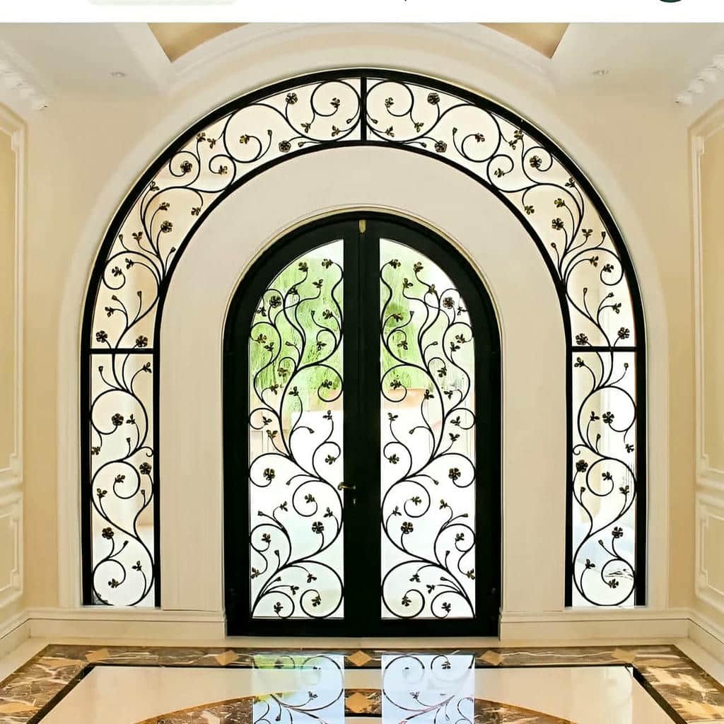 قیمت درب حیاط یراق استاندارد در آمل