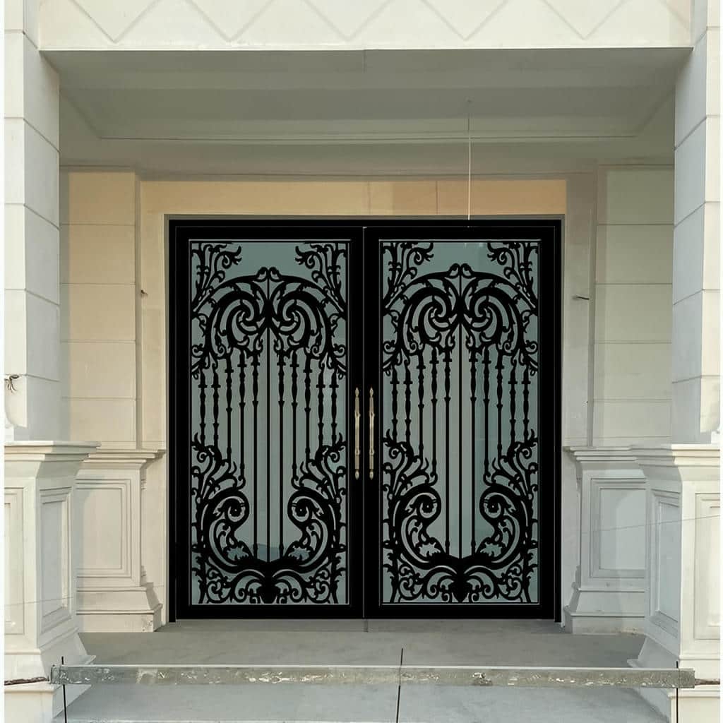 قیمت درب حیاط فرفورژه کلاسیک در اندیشه