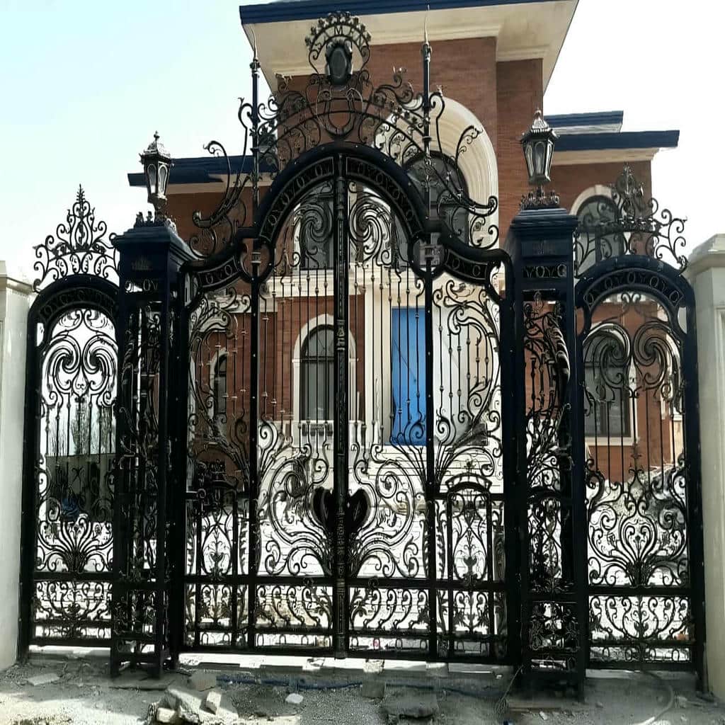 کارخانه درب حیاط پروفیل سنگین در دماوند