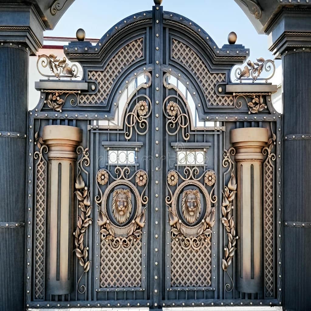 قیمت درب حیاط یراق متناسب در ارومیه