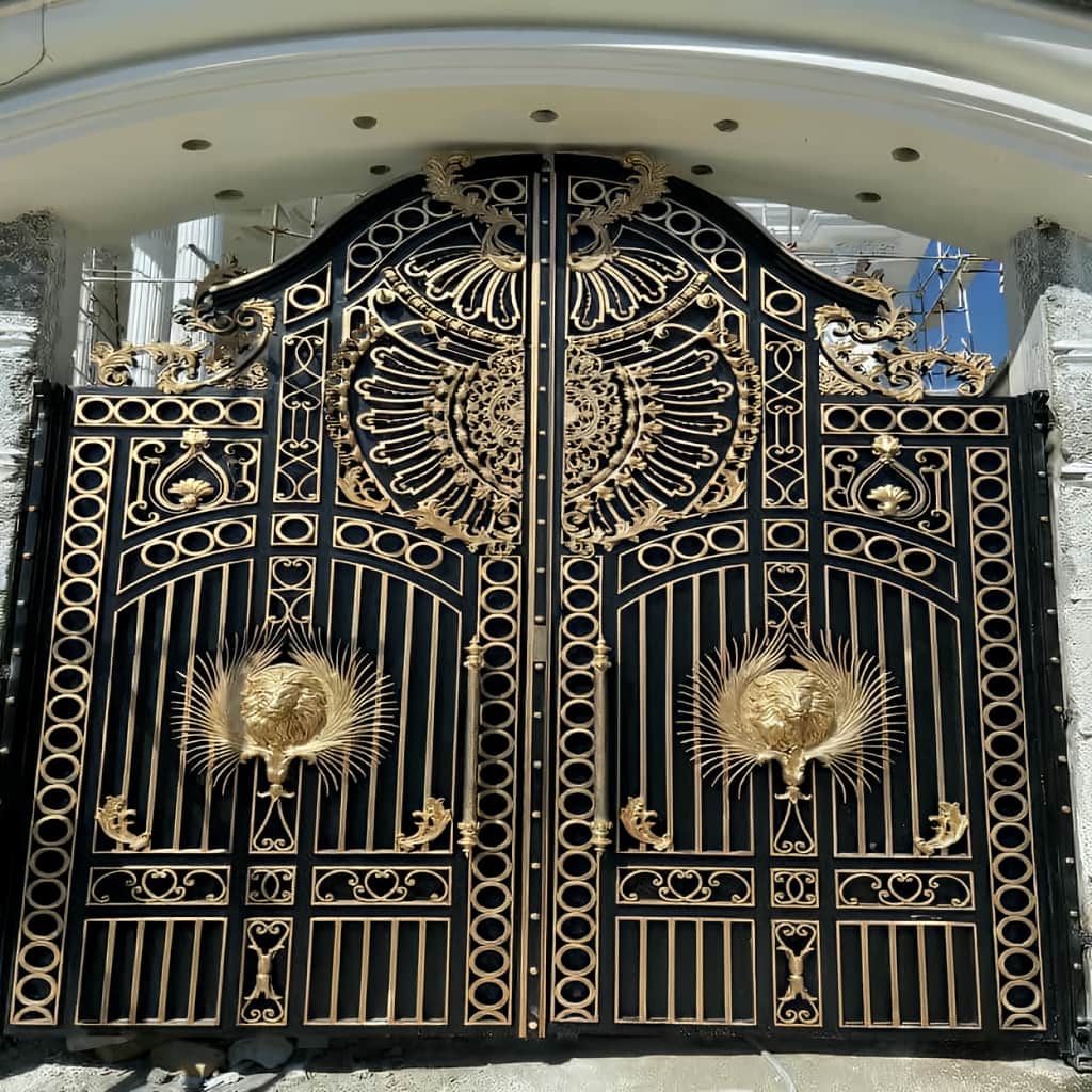 فروش درب حیاط مینیمال ساده در ارومیه