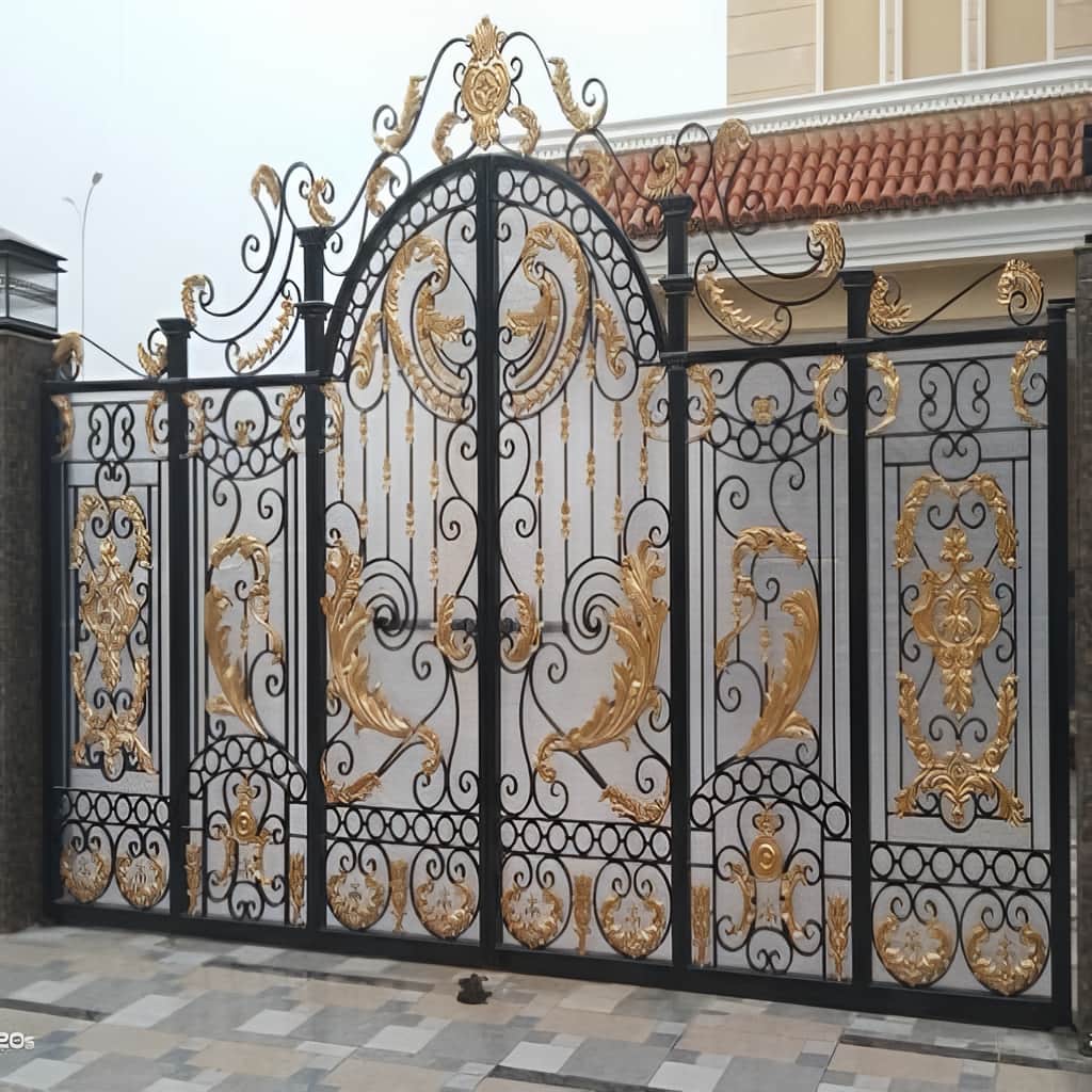 قیمت درب حیاط یراق استاندارد در پرند