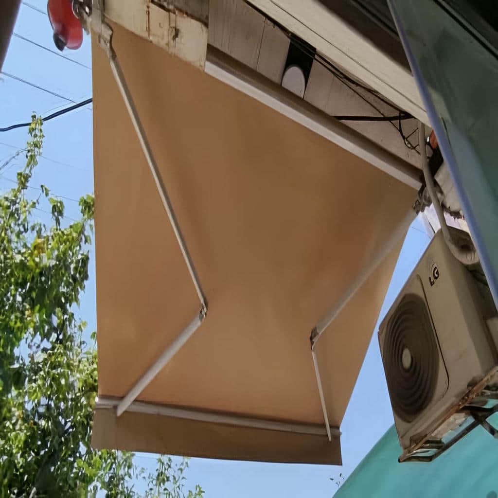 قیمت سایبان برقی سایبان اتوماتیک در گرگان