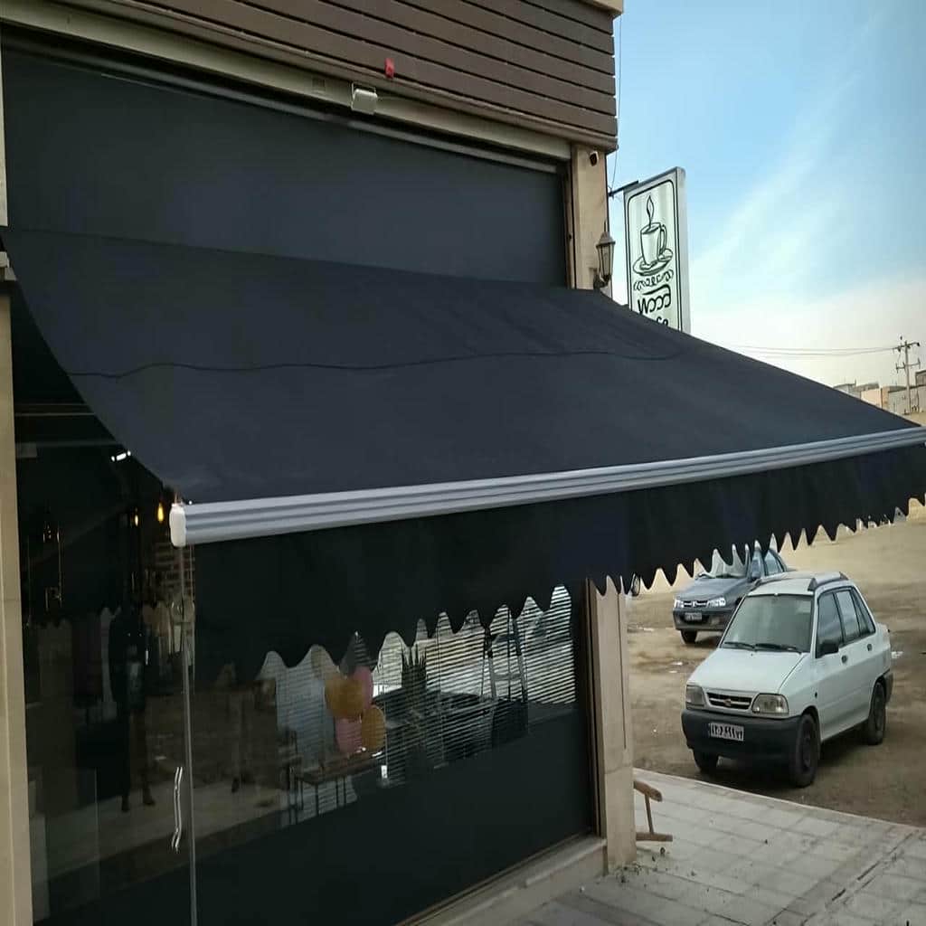 نصب سایبان برقی پوشش ضدزنگ در مهرشهر کرج