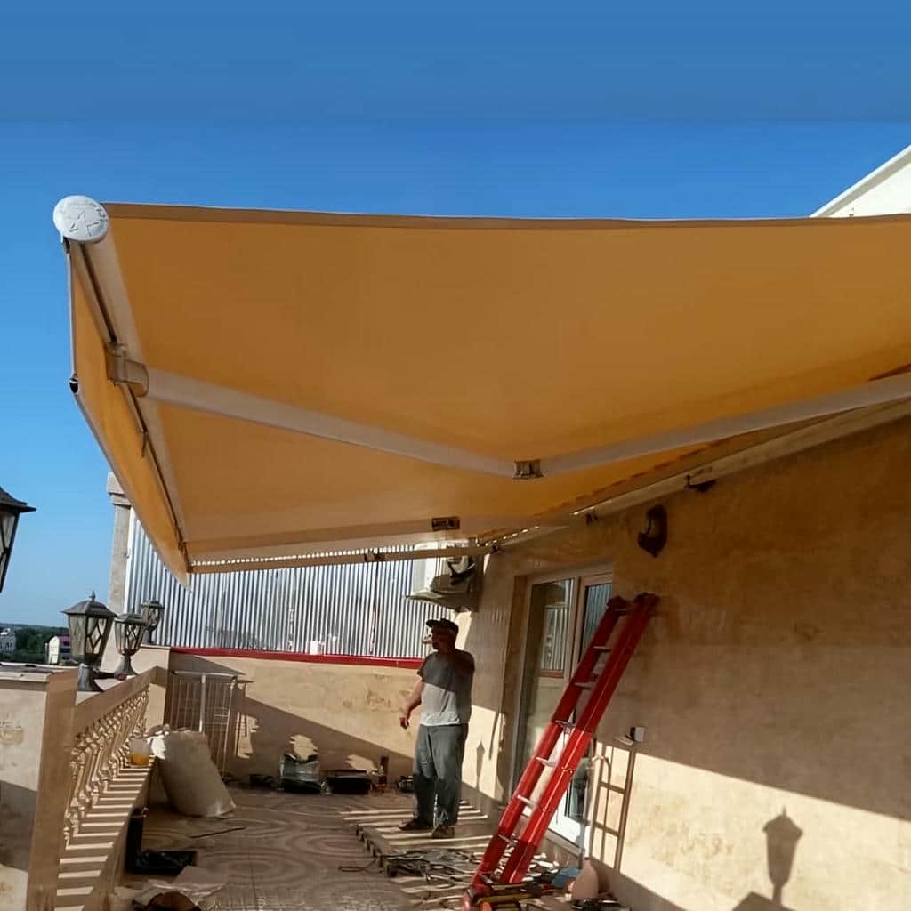 خرید سایبان برقی پارچه ضد UV در محمدشهر