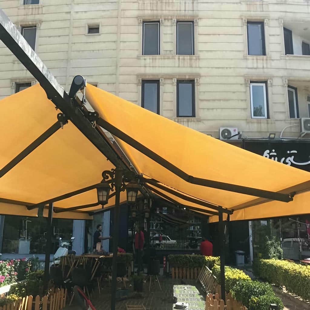 سایبان برقی در بیرجند