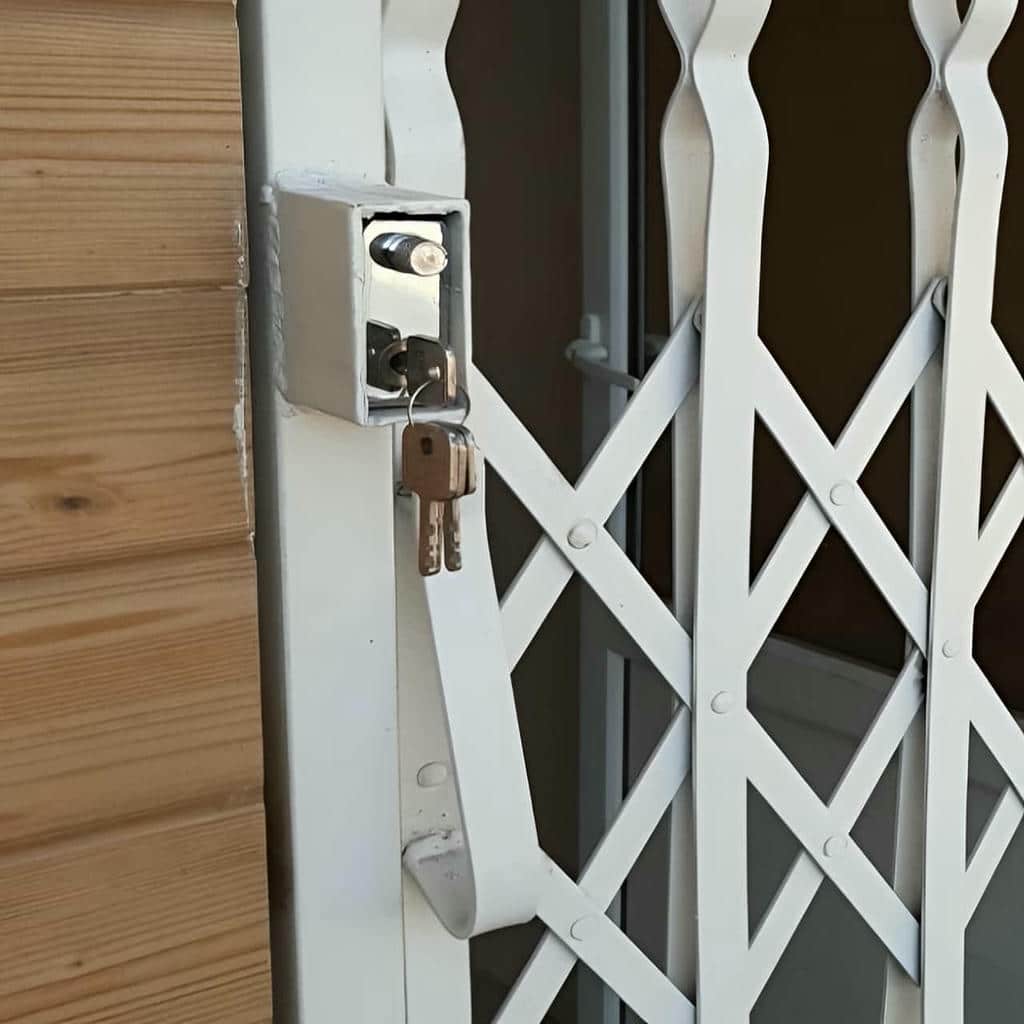 خرید درب آکاردئونی حفاظ آپارتمان یراق آبکاری مقاوم در رشت