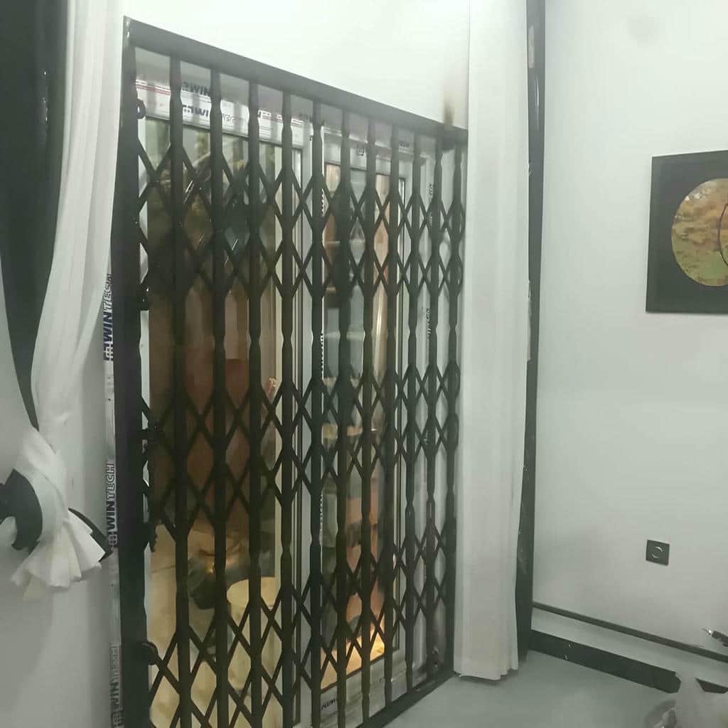 کارخانه درب آکاردئونی حفاظ آپارتمان در شهرکرد