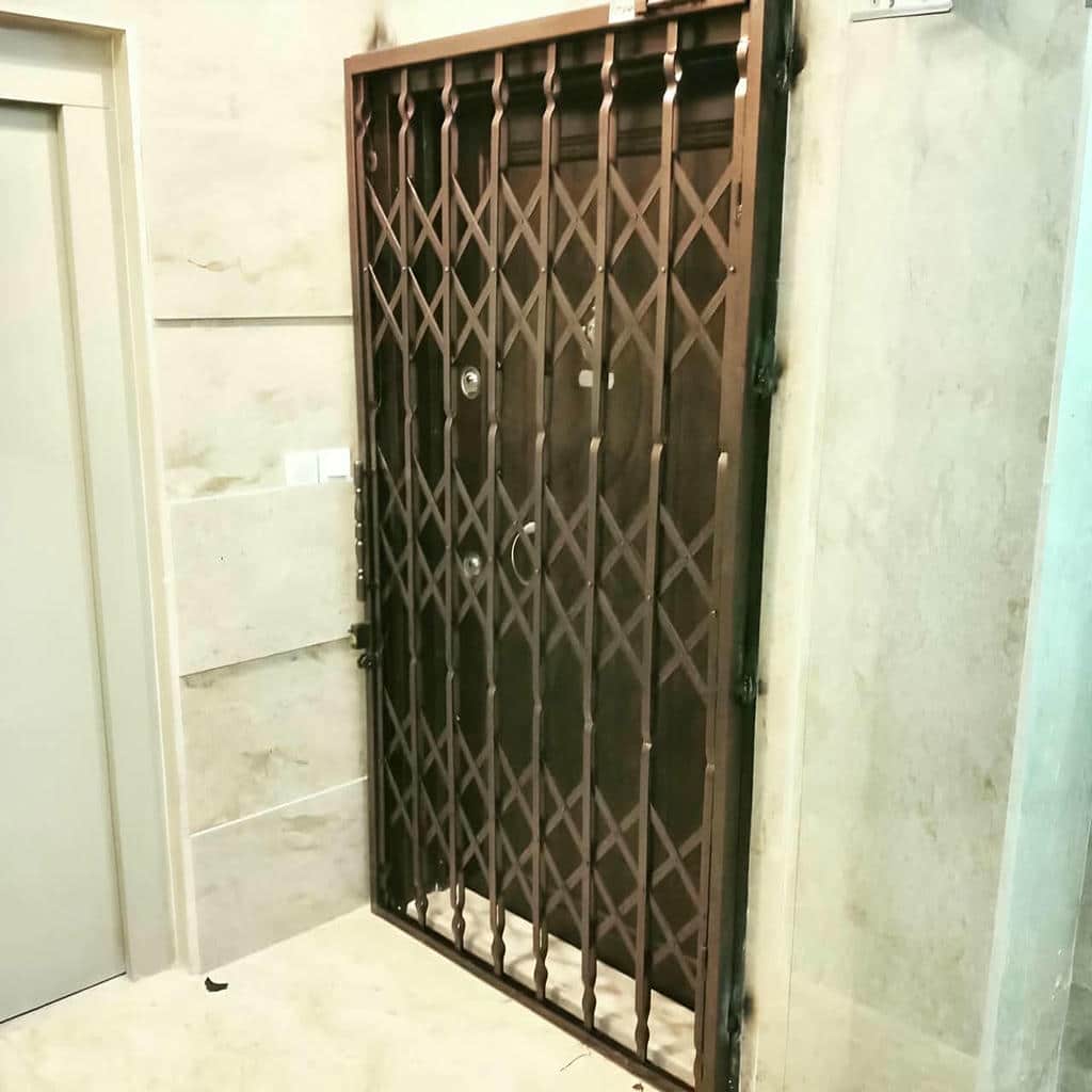 خرید درب آکاردئونی حفاظ آپارتمان قفل ضدبرش در بندر بوشهر