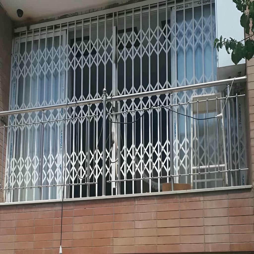 قیمت درب آکاردئونی حفاظ آپارتمان در اشتهارد