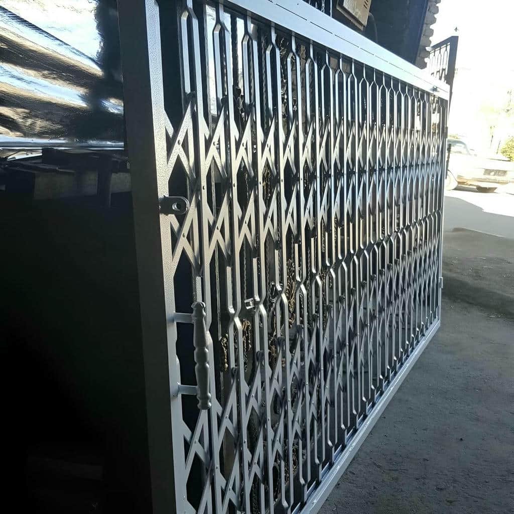 فروش درب آکاردئونی حفاظ آپارتمان تمام گل در بندر بوشهر