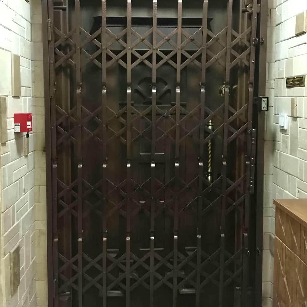 کارخانه درب آکاردئونی حفاظ آپارتمان پوشش ضدزنگ در رشت