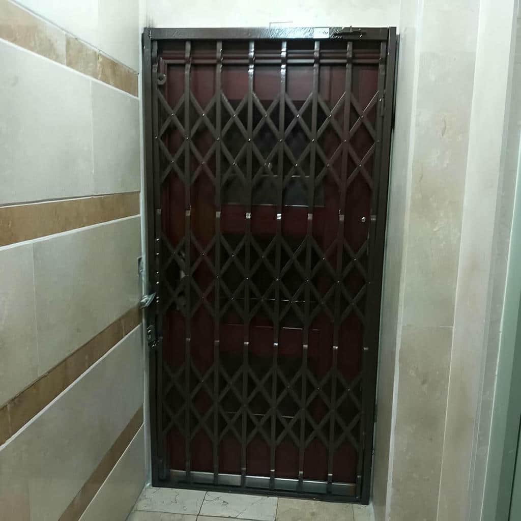 فروش درب آکاردئونی حفاظ آپارتمان تمام گل در بندر دیلم