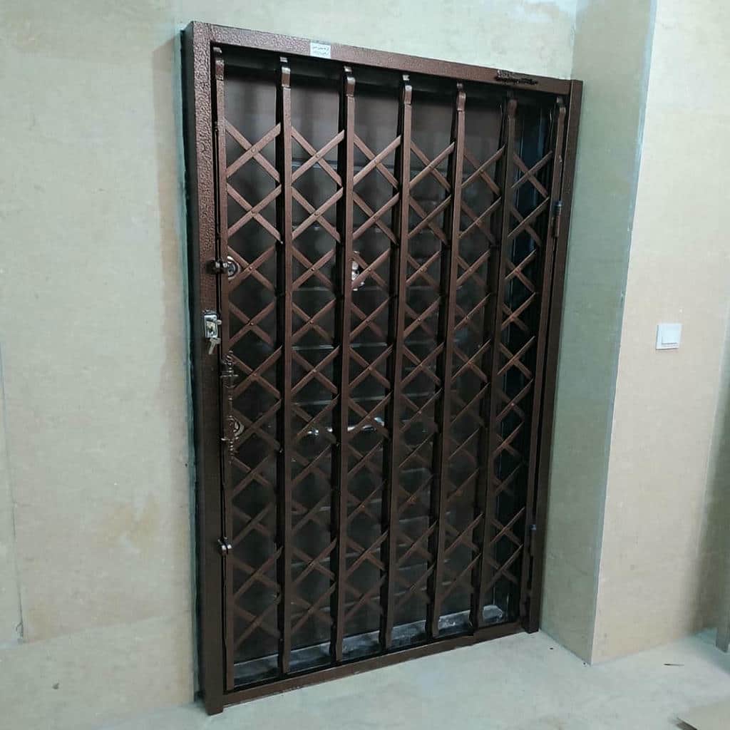 خرید درب آکاردئونی حفاظ آپارتمان دوگل در شهرکرد