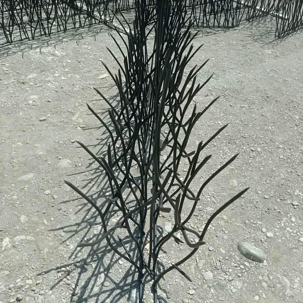 خرید حفاظ شاخ گوزنی دیوار ساختمان تراکم بالا در رشت