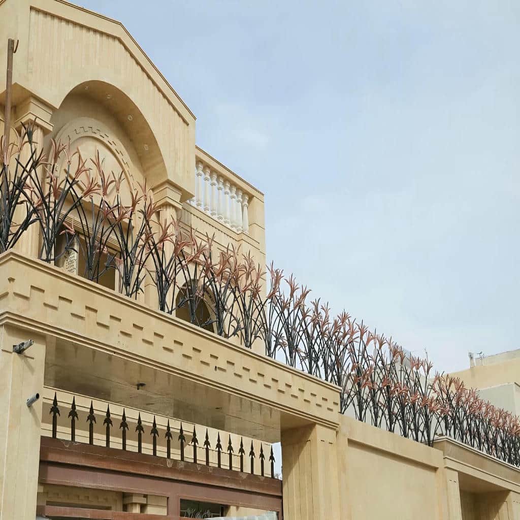 خرید حفاظ شاخ گوزنی دیوار ساختمان تراکم بالا در اهواز