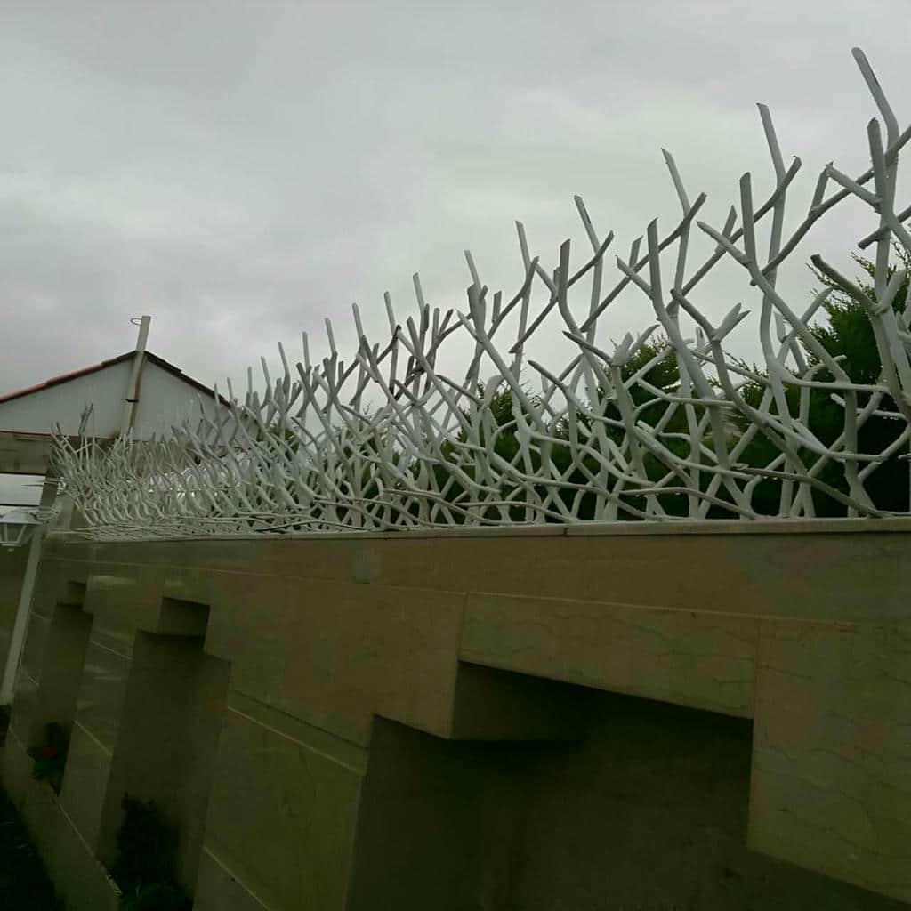 خرید حفاظ شاخ گوزنی دیوار ساختمان نوک تیز تقویت شده در گرگان