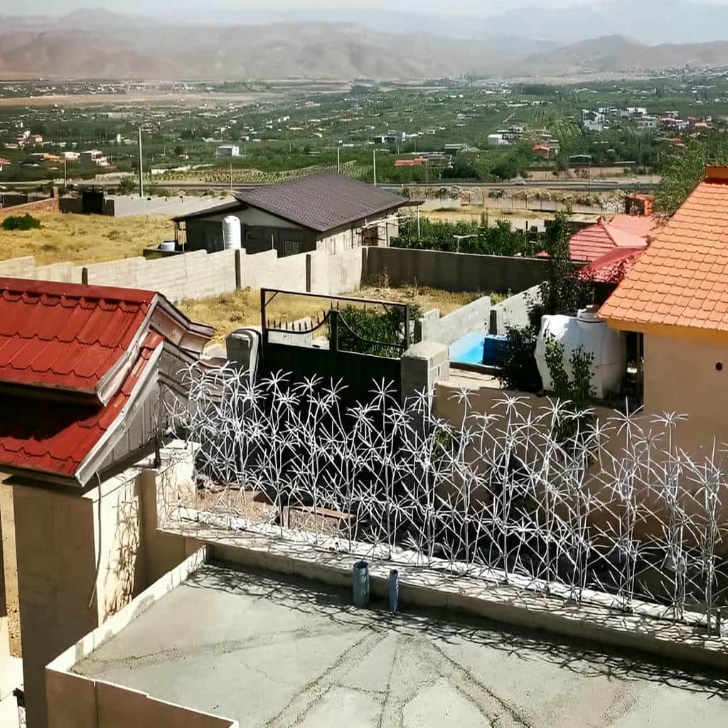قیمت حفاظ شاخ گوزنی دیوار ساختمان ویلایی در فشم