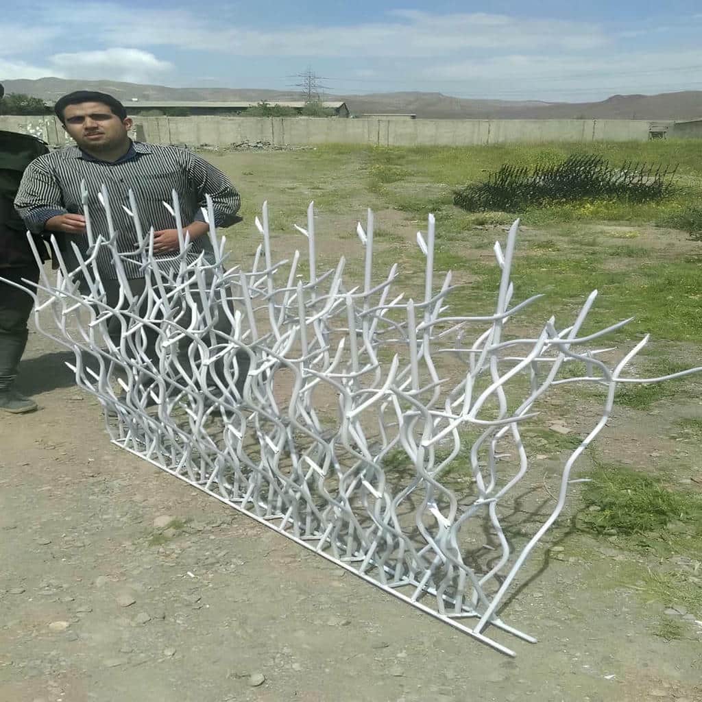 کارخانه حفاظ شاخ گوزنی دیوار ساختمان اتصال مقاوم در یاسوج