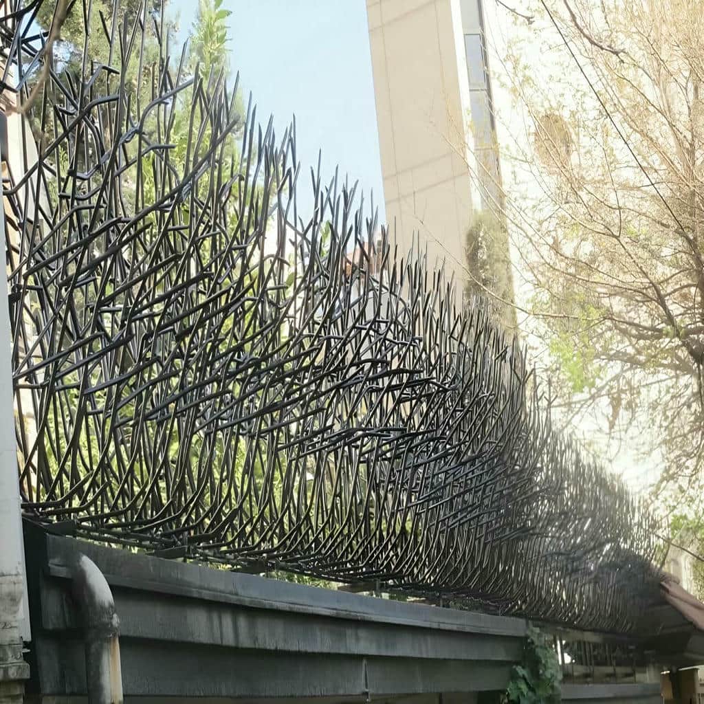 خرید حفاظ شاخ گوزنی دیوار ساختمان پوشش ضدزنگ در رشت