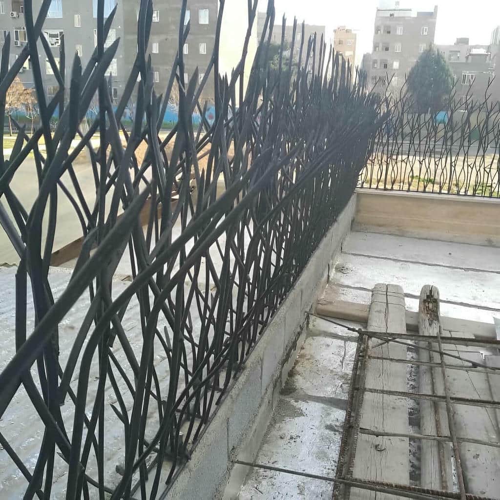 خرید حفاظ شاخ گوزنی دیوار ساختمان تراکم کنترل شده در محمودآباد