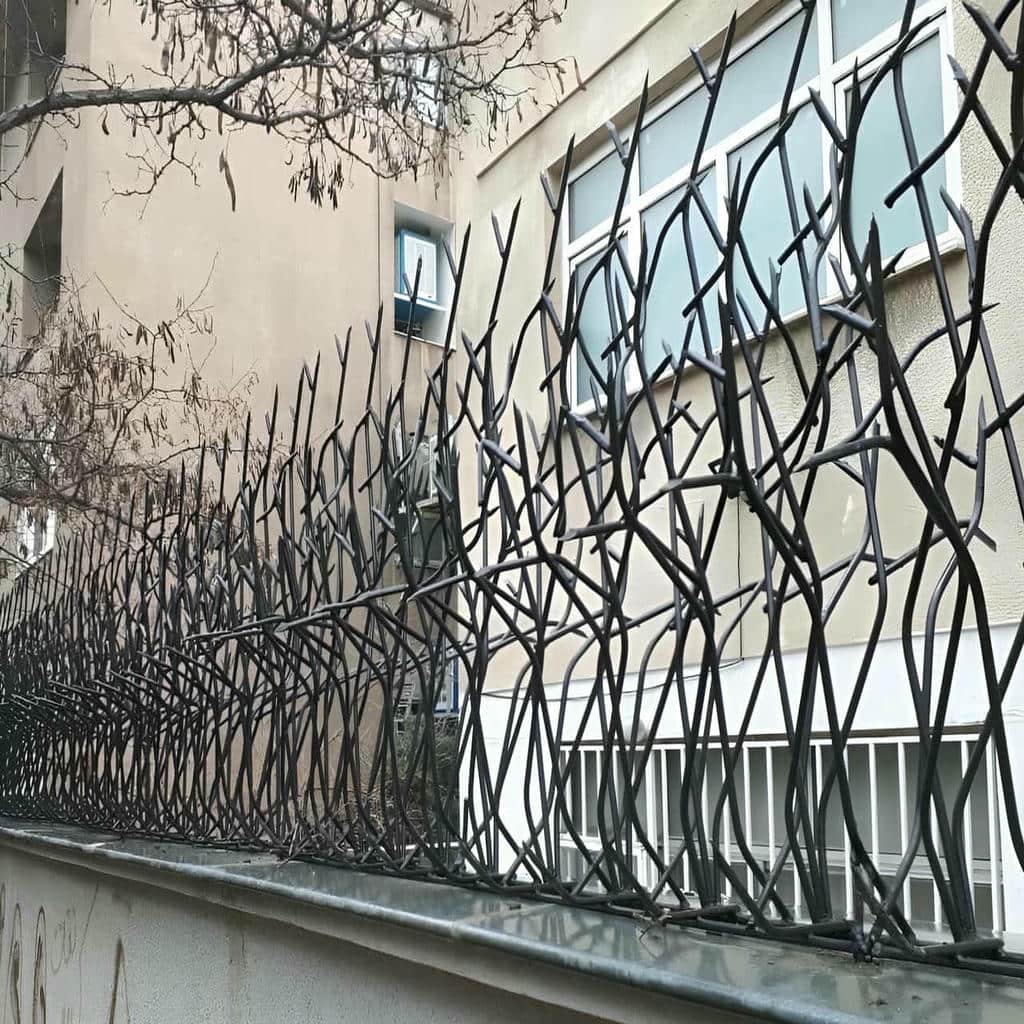 خرید حفاظ شاخ گوزنی دیوار ساختمان ارتفاع سفارشی در همدان