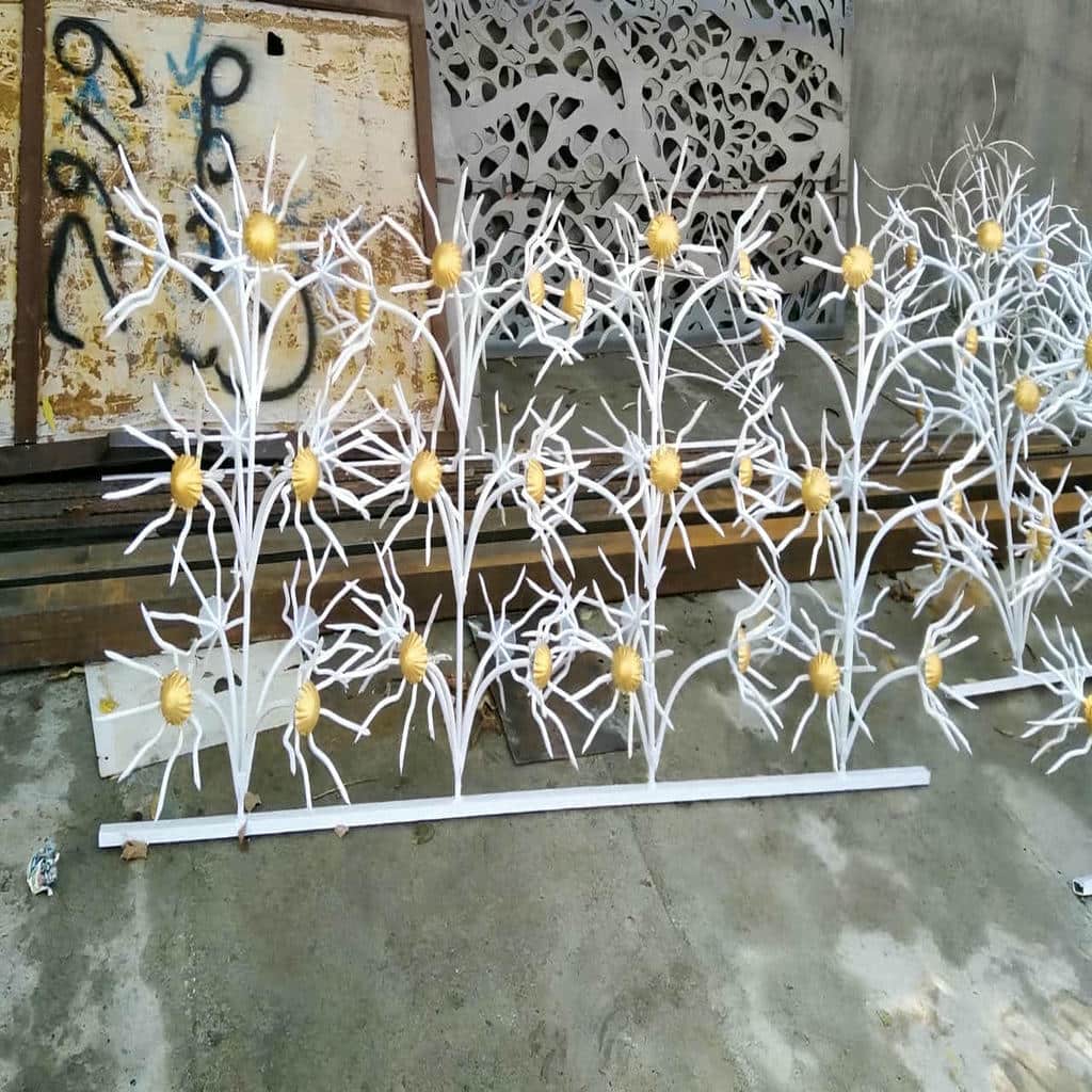 خرید حفاظ شاخ گوزنی دیوار ساختمان ضدزنگ در بندر بوشهر