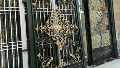 درب حیاط در محمودآباد