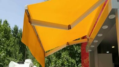 سایبان برقی در یاسوج