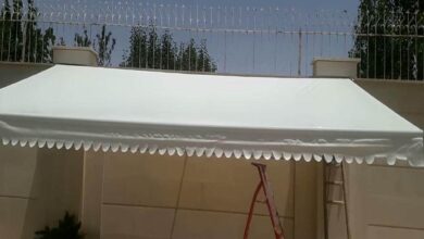 سایبان برقی در ساوه