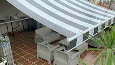 سایبان برقی در کیش