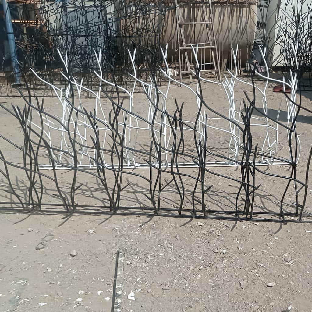 حفاظ شاخ گوزنی با ارتفاع مناسب دیوار