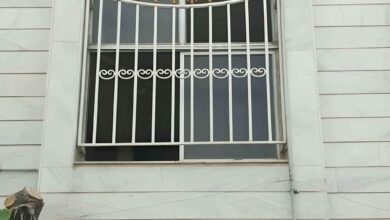 حفاظ پنجره فلزی برای محافظت از پنجره های در دسترس