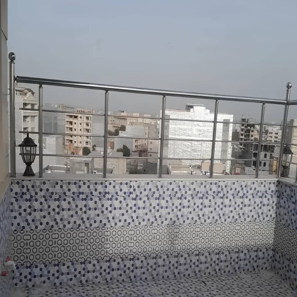 اجرای نرده استیل لوکس در فضای اداری