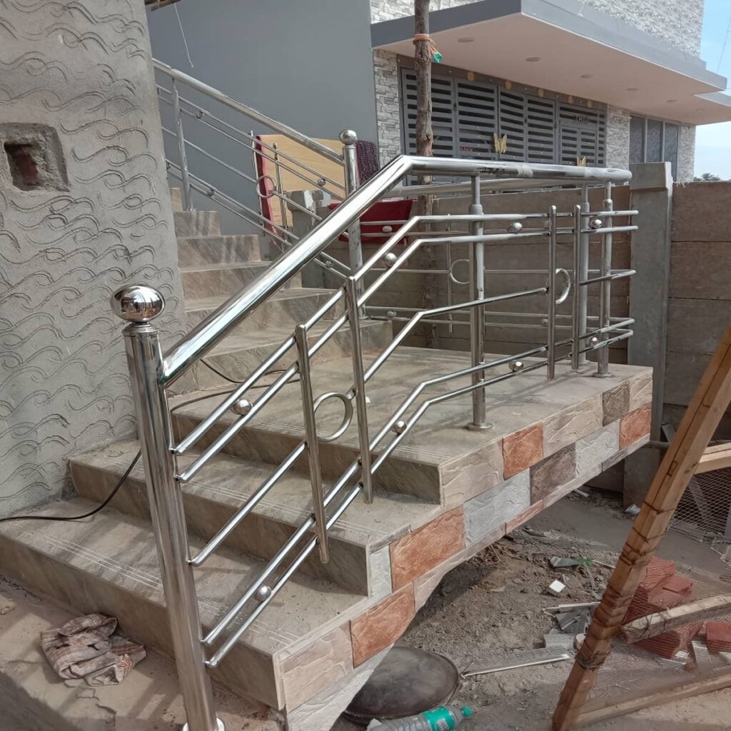 قیمت نرده استیل افقی برای پروژه ساختمانی