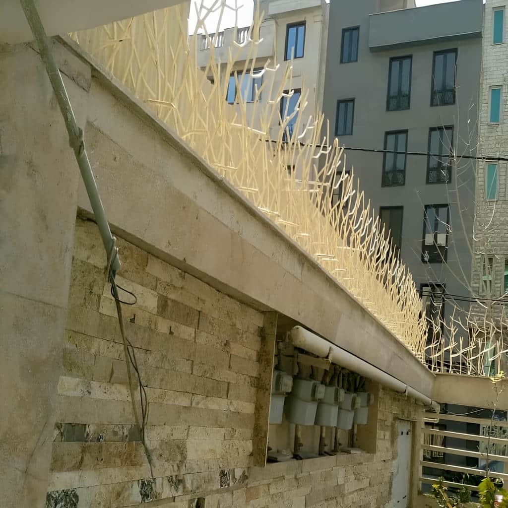 سفارش حفاظ دیوار آهنی رنگ کوره مدل بوته ای