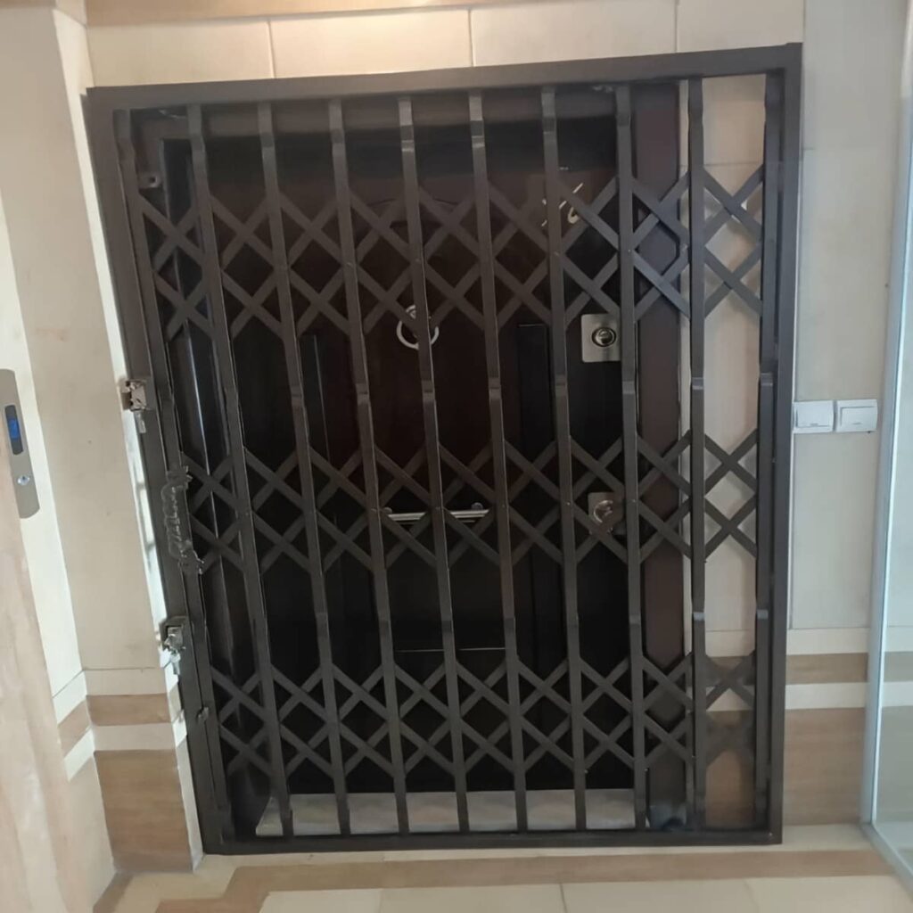 6 طرح حفاظ درب ضد سرقت فلزی