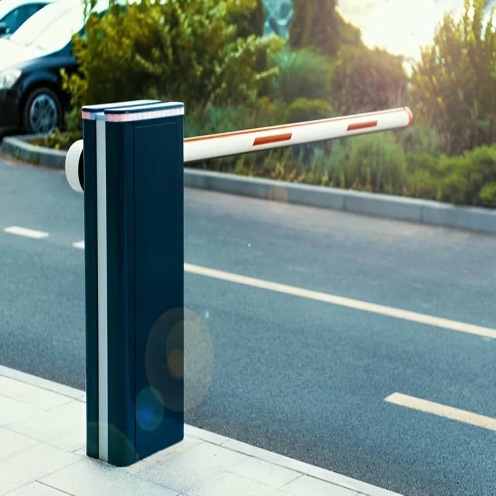 خرید راهبند بازویی LED دار برای ورودی پارکینگ