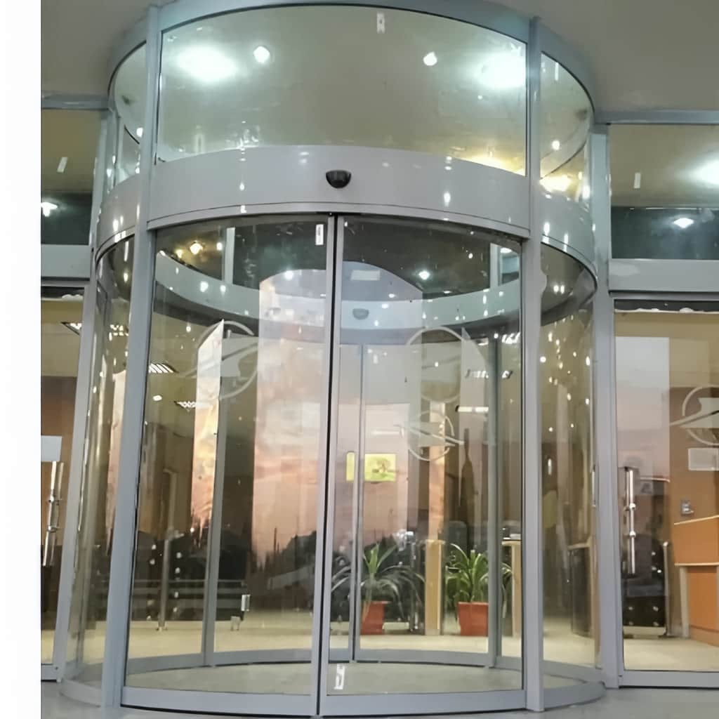 خرید درب اتوماتیک شیشه ای بانک کارتخوان