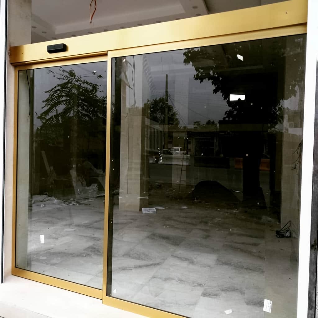ساخت سنسور درب اتوماتیک شیشه ای قابل تنظیم