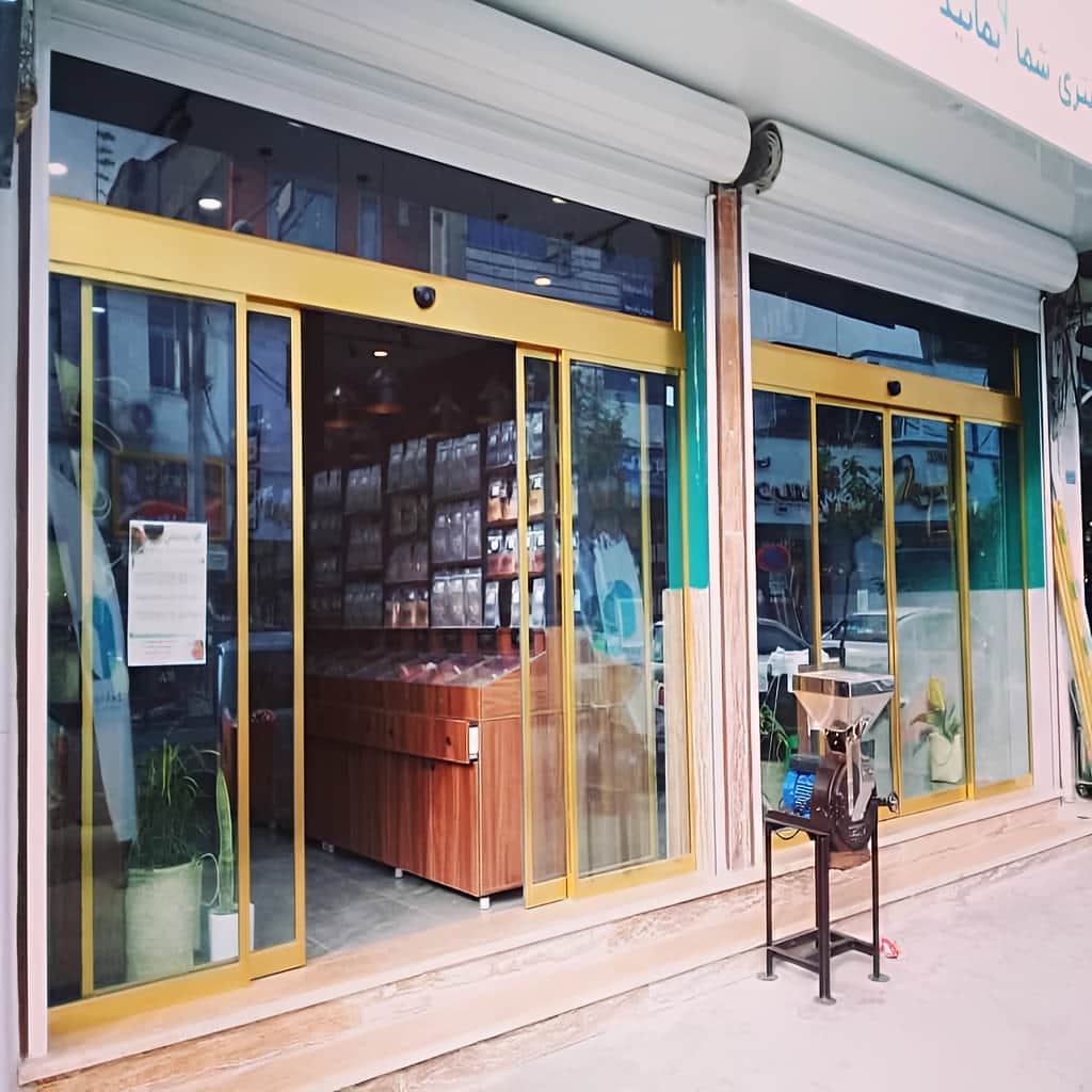 تعمیر درب شیشه ای سکوریت اتوماتیک