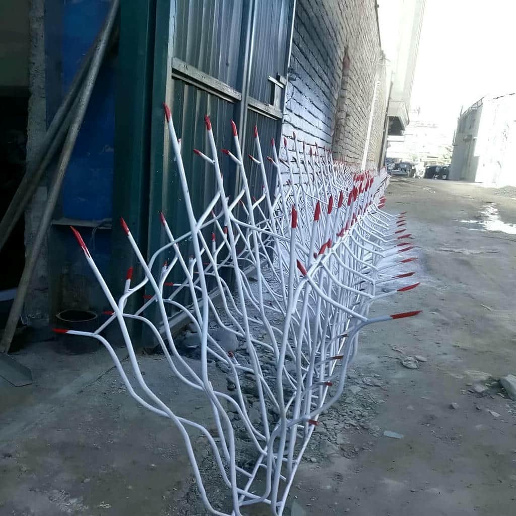 حفاظ دیوار با میلگرد آجدار مدل خطی