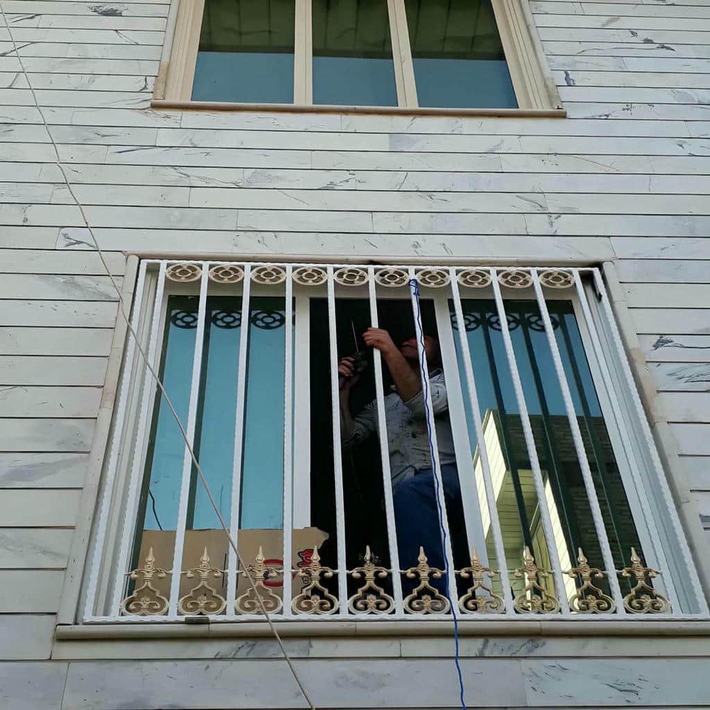 فروش حفاظ پنجره دوجداره ضد سرقت مدرن