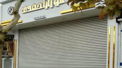 12 نمونه کرکره برقی مدرن نمای تجاری
