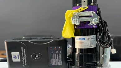 14 طرح کرکره برقی پارکینگ موتور ساید